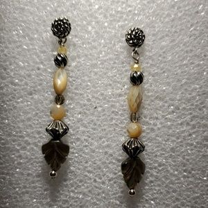 Carolyn Pollack Sterling and Quartz dangle Earring